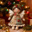 Dockor - Patchwork Angelss Babydocka, Handgjord DIY Patchwork-docka Sy-kit, Flickpresenter, Perfekt julklapp 2