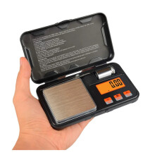 Electronic Digital Scale 200g 0.01g / 50g 0.001g Mini Scale, Precision Professional Pocket Scale Milligram Calibration Weights,Milligram Accuracy