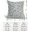 Fodere per cuscini floreali vintage, 45x45 cm, misto lino, set da 2 4