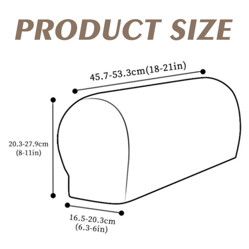 Soffarmstödsöverdrag 2-pack – mjuk stretchpolyester 1