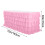 Pastel rainbow ruffle table skirt for rectangle table 2