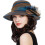 Γυναικείο καπέλο οργάντζα Kentucky Fascinator καπέλο κλος μπόουλινγκ για κοκτέιλ πάρτι 3