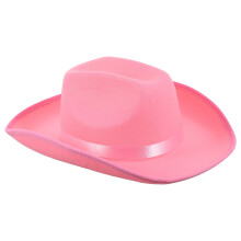 Sombrero de estilo occidental TINKSKY, sombrero de vaquera de Color rosa, sombrero de Cosplay, disfraz de fiesta
