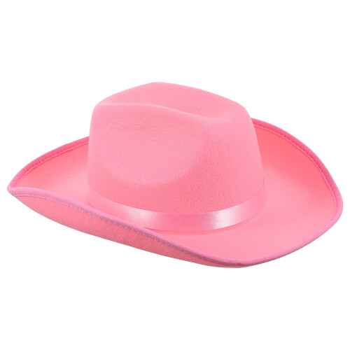 TINKSKY Καπέλο Western Style Ροζ Χρώμα Καουμπόισσας Καπέλο Cosplay Καπέλο πάρτι