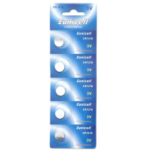 5 x Eunicell CR1216 3v Lithium Batteries