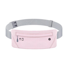 Schmaler Laufgürtel für Damen und Herren – Elastische Lauf-Bauchtasche mit Handyhalterung, verstellbare Hüfttasche für Laufen, Wandern und