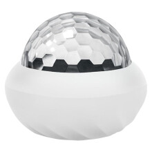 Mini boule disco LED USB avec télécommande, lampe stroboscopique RGB pour fêtes, mariages, anniversaires, clubs – Compatible avec l'alimentation