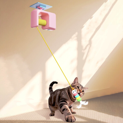 Smart Door-Hanging Interactive Cat Toy, Rechargeable 2