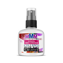 PROFESSIONAL VINYL RECORD CLEANER CD DVD CLEANING FLUID SPRAY Fast Delivery (30ML SPRAY)