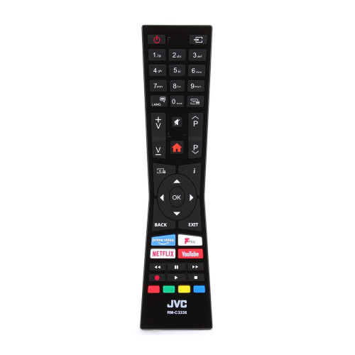 JVC Currys JVC RM-C3338 Genuine Remote Control for 2018 2019 LED TVs