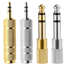 BEHAHAI 6.35mm to 3.5mm Headphone Adapter - 1/4 inch Male to 1/8 inch Female Stereo Jack Converter With Female Plug