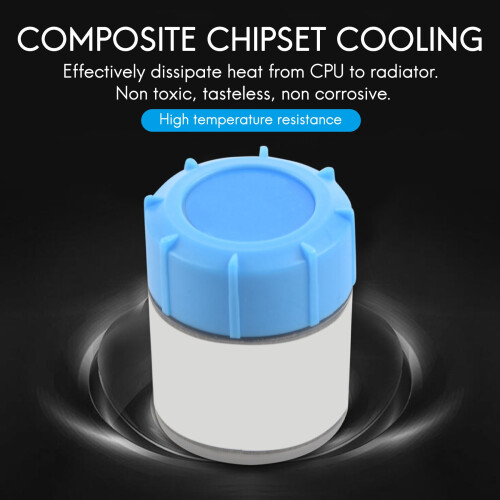 20g Silver Thermal Grease Paste Compound Chipset Cooling For CPU GPU HY710 1