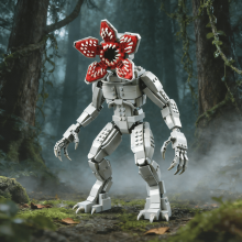Stranger Things Bausteinset 2026 – 31 cm große Demogorgon-Figur, Sammlerstück für Fans, Geburtstags- und Weihnachtsgeschenk