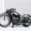 Model motocyklu, budík, student, 23*13 cm, černý 1
