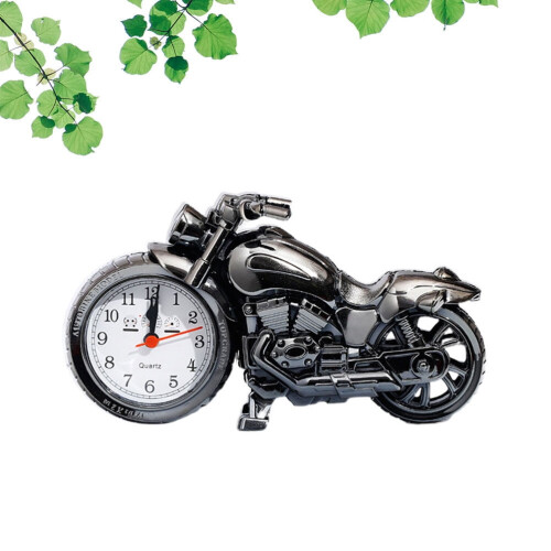 Model motocyklu, budík, student, 23*13 cm, černý 1