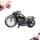 Model motocyklu, budík, student, 23*13 cm, černý 7
