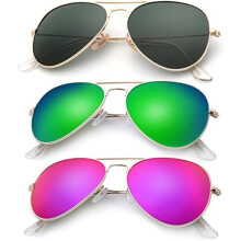 Lunettes de soleil aviateur polarisées avec protection UV