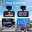 Miofive Car Camera 4K Resolution, 5G WiFi & Bluetooth, GPS Dash Cam, 3" IPS Screen, G-sensor, Night Vision, Loop Recording, HDR, App Control, and Sup 7