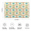 Tapete de banheiro Pioneer Flower Floral Antiderrapante 17x27 polegadas 3