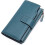 Γυναικεία Δερμάτινα Πορτοφόλια RFID Blocking Clutch Card Chain με Τσέπη με Φερμουάρ 1