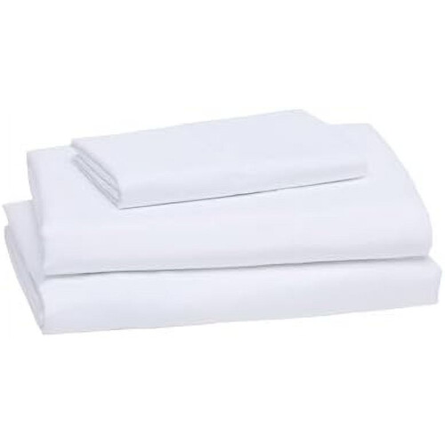 Microfiber Bed Sheet Set Twin 100% Polyester 120 GSM 1