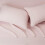Mikrofiber Sengetøjssæt Queen Blush Pink 4-delt 3