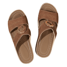Γυναικεία Slip-On Σανδάλια2025Άνετα Slide Σανδάλια με Μαλακή Επένδυση Αντιολισθητική
