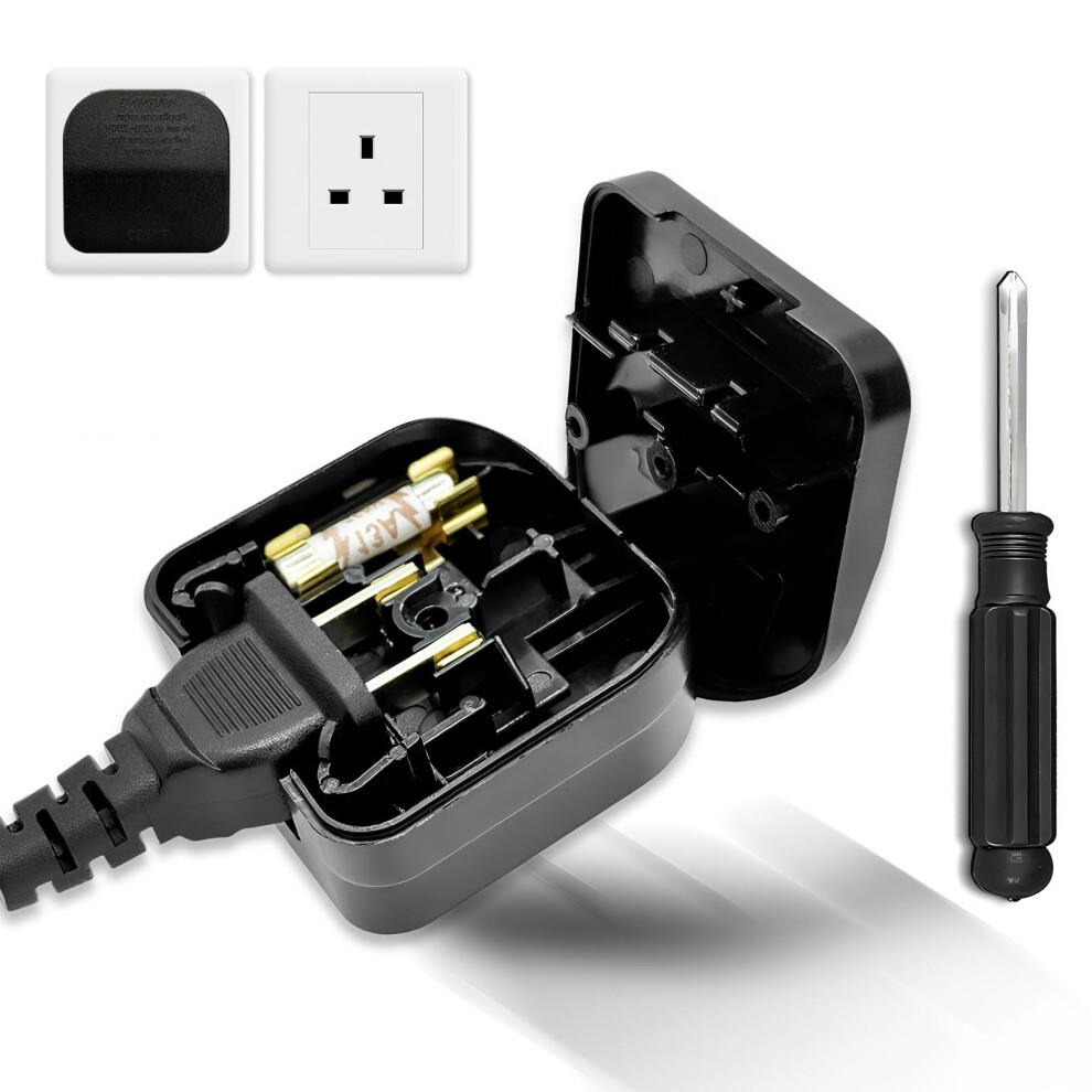 Usa To Uk Plug Adapter, American To Uk Plug Adapter, Chinese To Uk Plugs Adapter, Comes With Fuse And Screwdriver 5003702062531