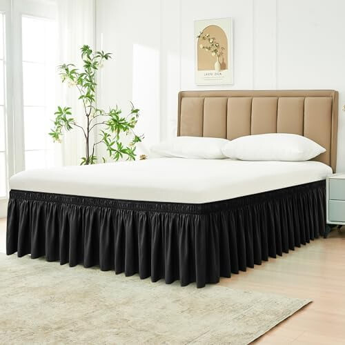 Kietaisuvuodehelma Queen size - 30 cm, polyesteri 1