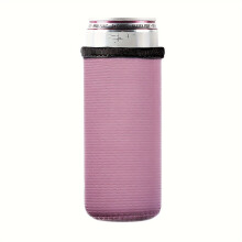 Refroidisseur de canette isotherme réutilisable en chloroprène 12 oz (355 ml) - 5 couleurs - Antidérapant, résistant aux températures extrêmes,