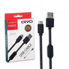 Laddningskabel kompatibel med Nintendo Switch/Switch Lite/OLED, Samsung Galaxy S9/S8, LG V20/V30, OnePlus 5/3T och andra USB-C-enheter