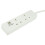 Mercury | 2 Gang Extension Lead USB Charging | 2 Metre 1