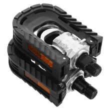 1 Pair Foldable Bike Pedals for Electric Bikes with Stability Enhancement 4.92X2.76X1.18In