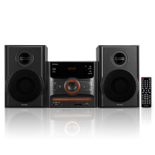 Roxel RCD-250BT All in One Compact Micro Hifi CD Player, Mini stereo, DVD player, Karaoke function, Remote Control, Wireless Playback, FM Radio, USB