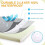 Cama ortopédica para cães de até 22,7 kg (35 x 22 polegadas) 4