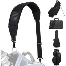 Golf Bag Shoulder Strap, Single Padded Adjustable Straps Universal Replacement