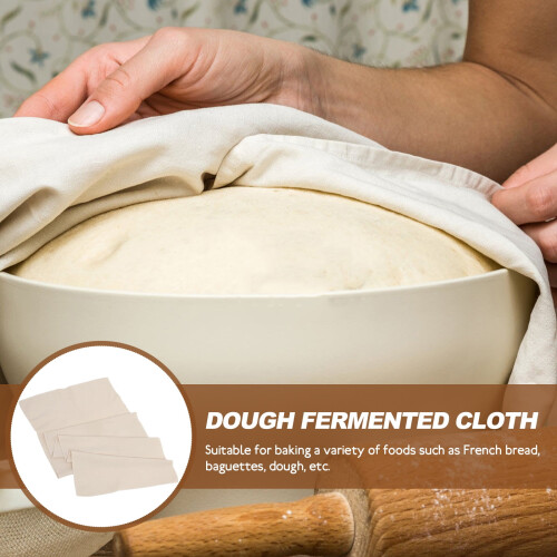 Bread Baking Tool French Mold Fermented Cloth Pastry Dough Kitchen Bakery Pad White 2