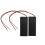 2 x 2 x AAA 3 V Battery Holder Case Box Wire  / OFF  m Cover 1