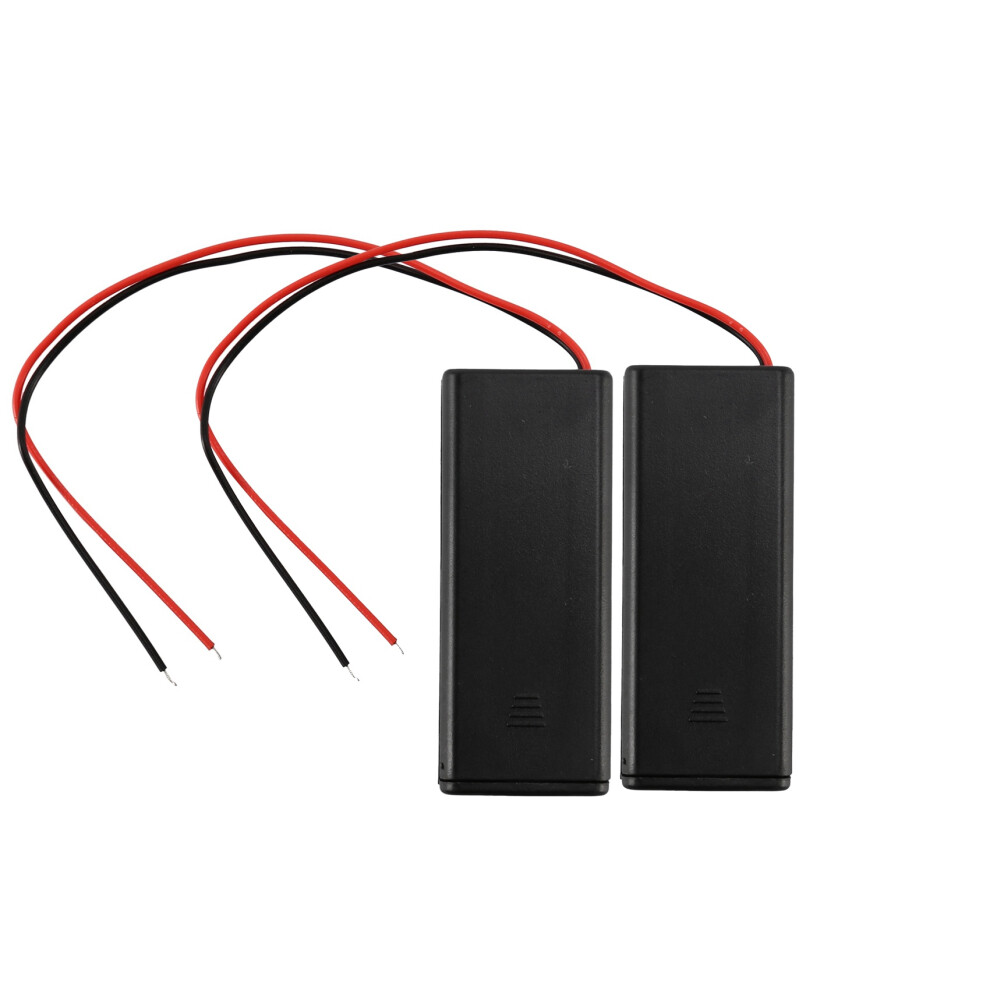 Photos - Other Furniture Zandona 2 x 2 x AAA 3 V Battery Holder Case Box Wire / OFF m Cover
