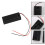 2 x 2 x AAA 3 V Battery Holder Case Box Wire  / OFF  m Cover 4