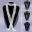 Herrslips med strass – justerbar, urholkad, blå 2