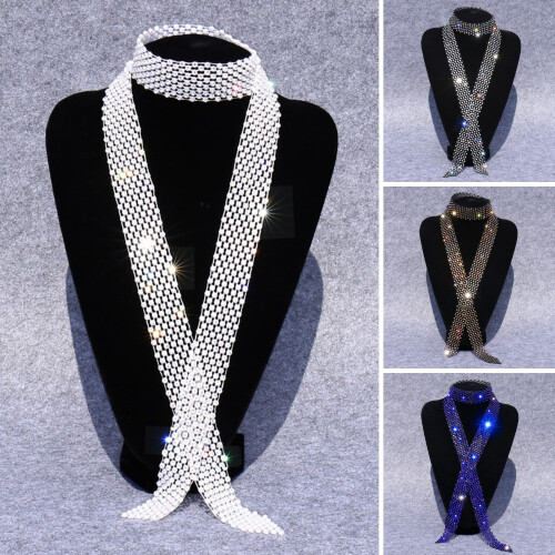 Herrslips med strass – justerbar, urholkad, blå 1