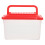 Accessoire pour aquarium en plastique rouge (1 pièce) 1