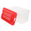 Accessoire pour aquarium en plastique rouge (1 pièce) 4