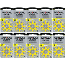Rayovac Extra 80-PACK Hearing Aid Batteries Featuring Sound Fusion Technology | Size 10