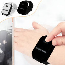 Women's wrist alarm for night running black