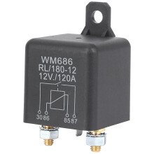 12V Relay Battery Isolating Relay 12V / 120A Load for Car Trucks Car (12V / 120A)