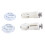 Toilet  Hinges Screws WC Hole Fixing Easy Installation 2 Pack 1
