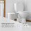 Toilet  Hinges Screws WC Hole Fixing Easy Installation 2 Pack 5