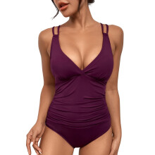 Costumi da bagno da donna, costumi da bagno sexy con schiena incrociata